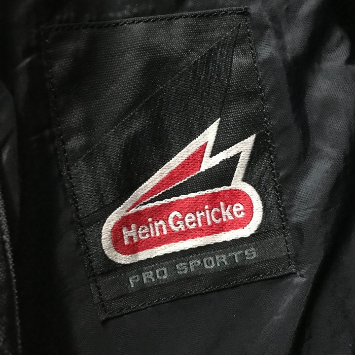 ヨーロッパ古着 Hein Gericke へインゲリック レザー ライディングスーツ バイクウェア バイカー ブラック レーシングスーツ 革ツナギ 50 | Vintage.City 古着屋、古着コーデ情報を発信
