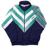 ADIDAS / アディダス 80's～90's Stripe Poly Jacket -XL- | Vintage.City 古着屋、古着コーデ情報を発信