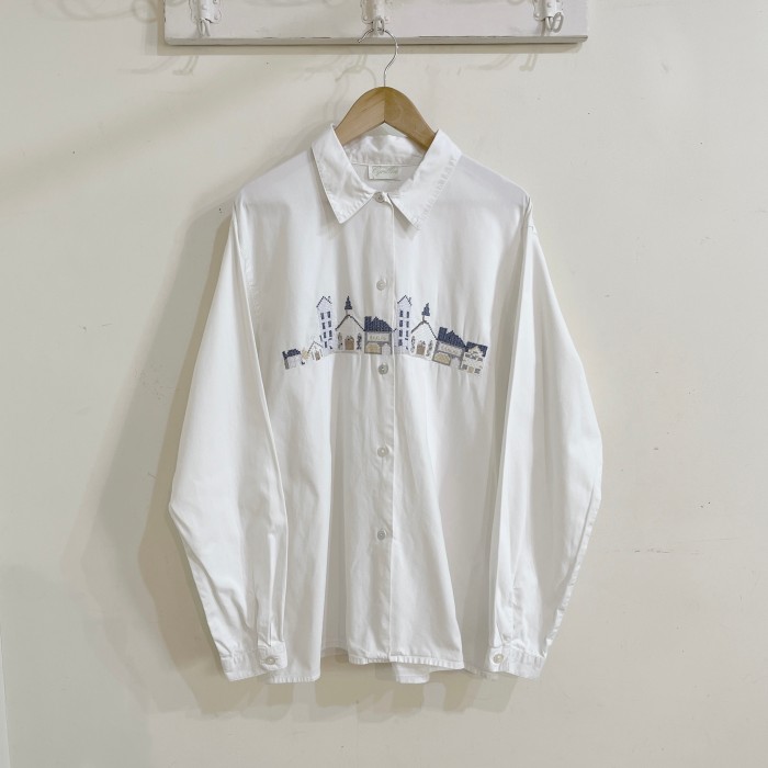 used euro embroidery blouse | Vintage.City 古着屋、古着コーデ情報を発信