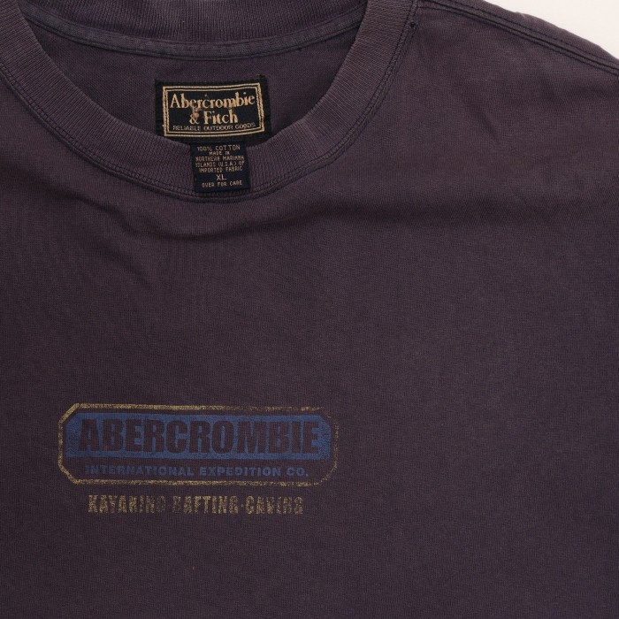 ABERCROMBIE & FITCH / アバクロンビーアンドフィッチ 90's Kayaking Tee Made in USA | Vintage.City 古着屋、古着コーデ情報を発信