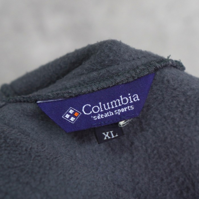 Columbia / コロンビア フリース / パーカー / フーディー ロゴ刺繍 XLサイズ相当 | Vintage.City 古着屋、古着コーデ情報を発信