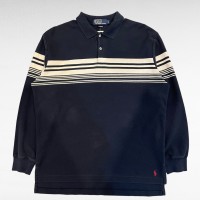 Polo Ralph Lauren border design long sleeve polo shirt | Vintage.City Vintage Shops, Vintage Fashion Trends