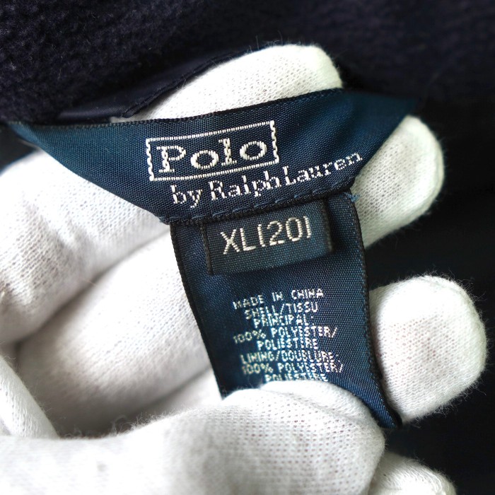 POLO by Ralph Lauren / ポロバイラルフローレン ダウンベスト ロゴ刺繍 XLサイズ | Vintage.City 古着屋、古着コーデ情報を発信