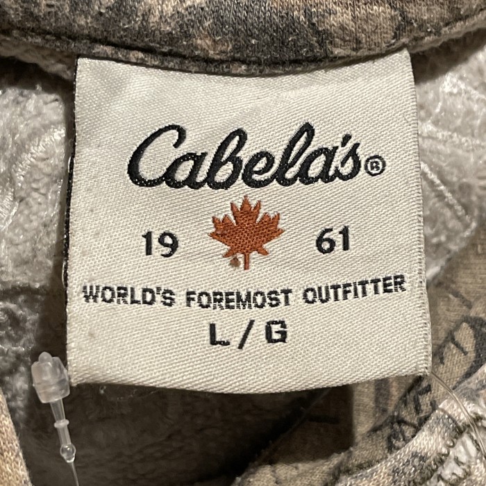 Cabela's カベラス　リアルツリーカモ　プルオーバーパーカー　C838 フーディー　スウェット | Vintage.City 古着屋、古着コーデ情報を発信