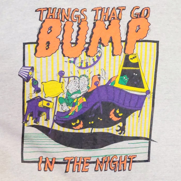 90's USA製 THINGS THAT GO BUMP Tシャツ XLサイズ | Vintage.City 빈티지숍, 빈티지 코디 정보