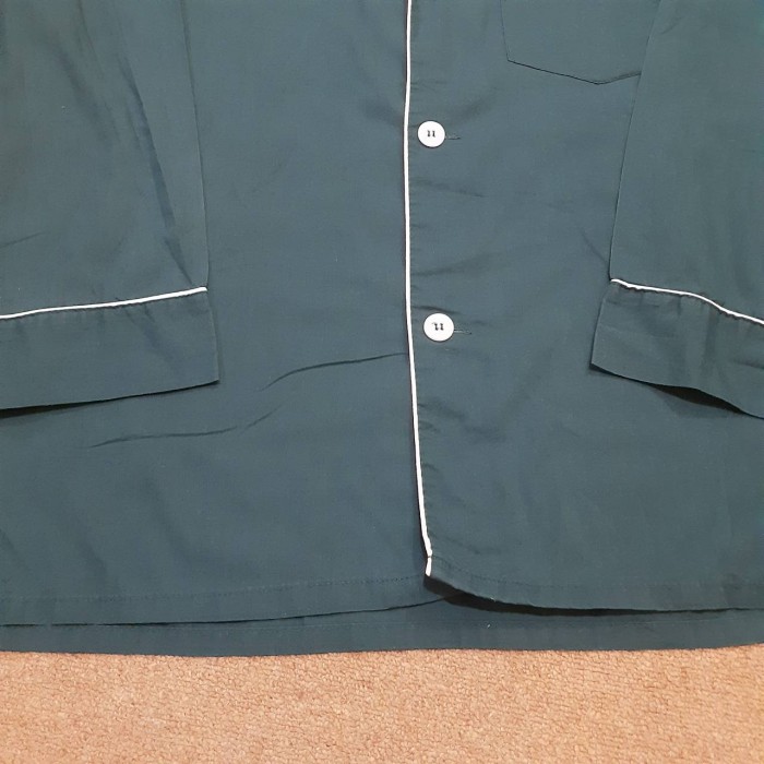 90s Hanes open coller pajama shirt | Vintage.City 古着屋、古着コーデ情報を発信