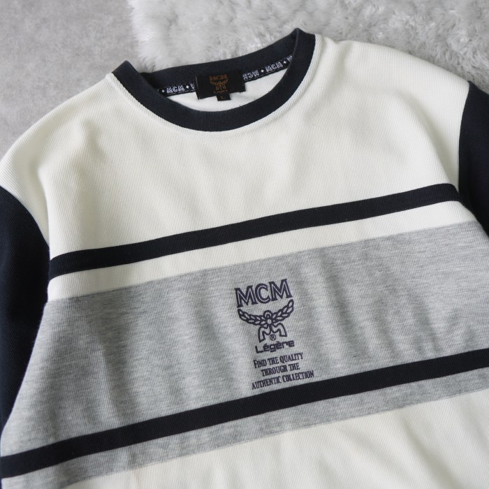 MCM / エムシーエム Tシャツ ロゴ刺繍 XLサイズ相当 | Vintage.City 古着屋、古着コーデ情報を発信