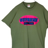 supreme シュプリーム Tシャツ センターロゴ プリントロゴ アースカラー | Vintage.City 古着屋、古着コーデ情報を発信