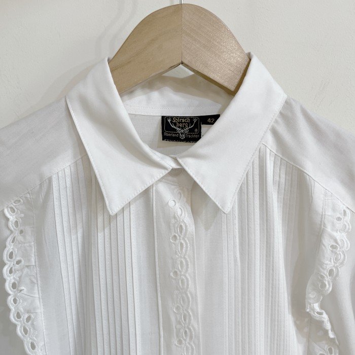 used euro White blouse | Vintage.City 古着屋、古着コーデ情報を発信