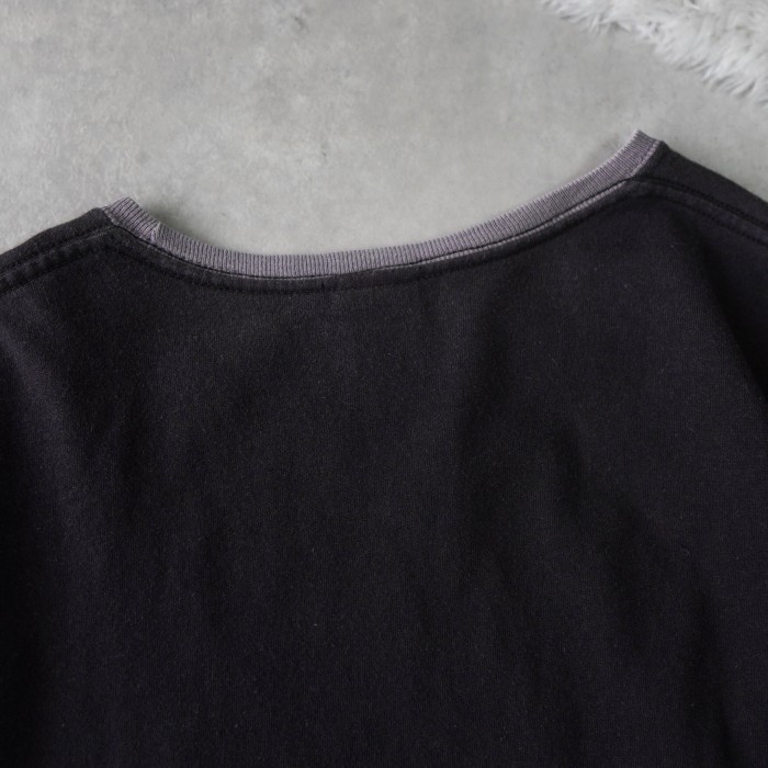 ARMANI EXCHANGE / アルマーニ・エクスチェンジ リンガーTシャツ ロゴ / ナンバリング / USA製 Sサイズ相当 | Vintage.City 古着屋、古着コーデ情報を発信