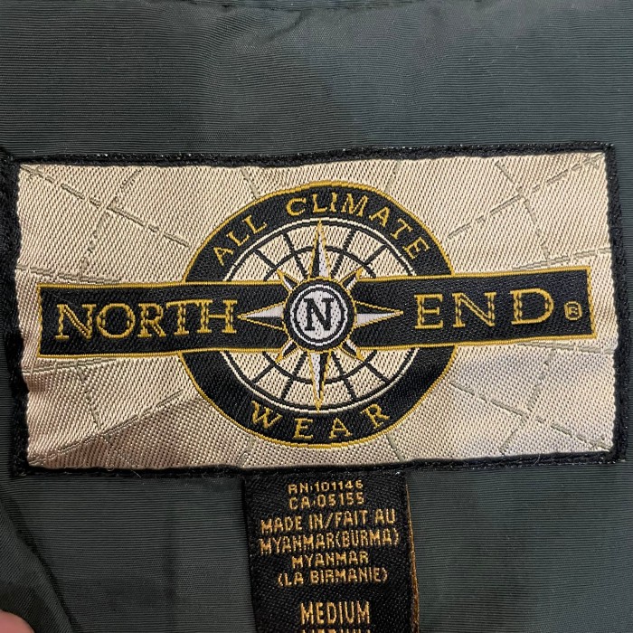NORTH END nylon zip-up jacket | Vintage.City Vintage Shops, Vintage Fashion Trends