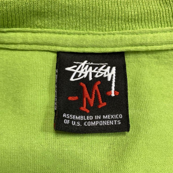 STUSSY 00s golf design T-shirt size M 配送A ステューシー　ゴルフデザインTシャツ　緑　メキシコ製 | Vintage.City 古着屋、古着コーデ情報を発信