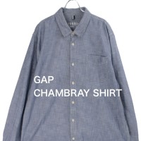 GAP ギャップ　シャンブレーシャツ [9018971] | Vintage.City 古着屋、古着コーデ情報を発信