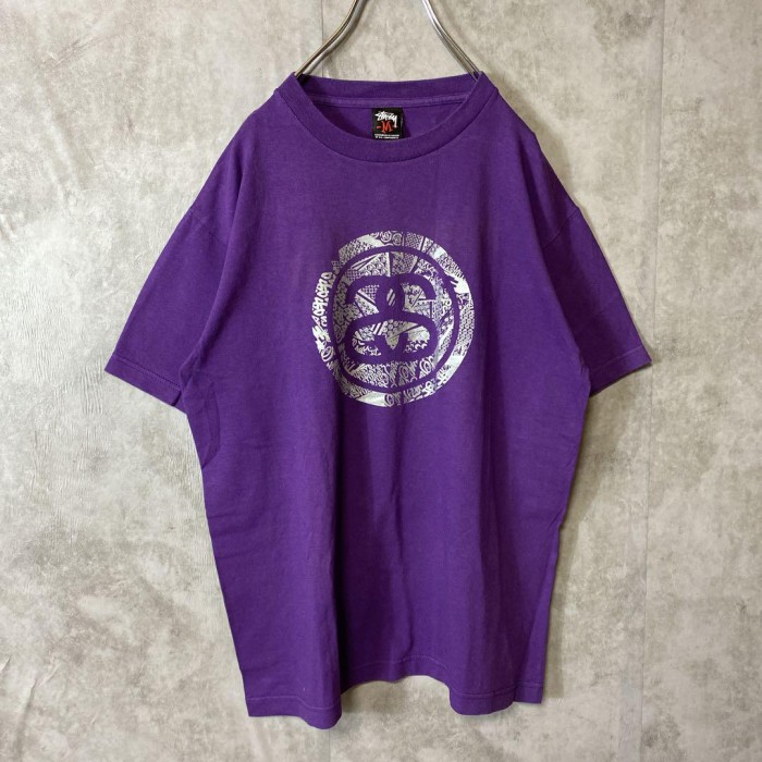 STUSSY 00s chanel logo T-shirt size M 配送A ステューシー　シャネルロゴTシャツ　メキシコ製 | Vintage.City 古着屋、古着コーデ情報を発信