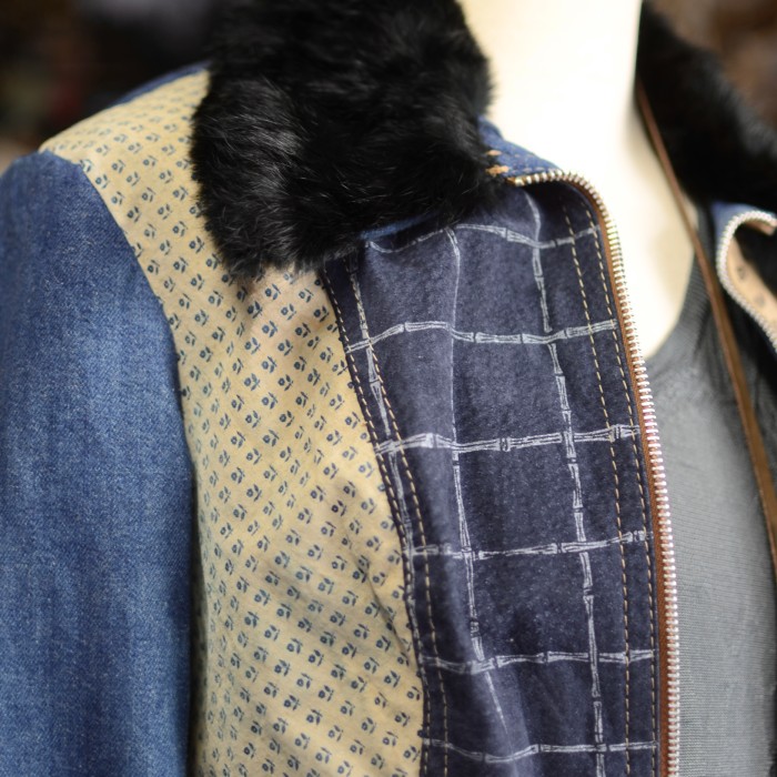 Leather×denim jacket | Vintage.City Vintage Shops, Vintage Fashion Trends