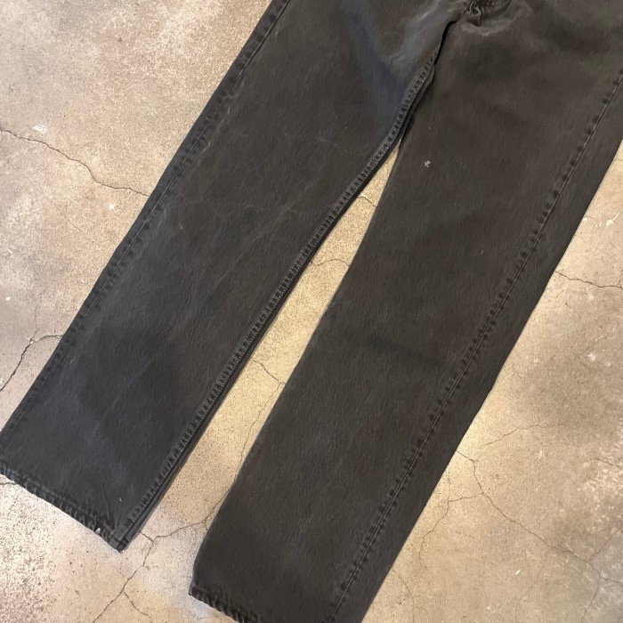 Levi's 501 black denim pants overdye | Vintage.City 古着屋、古着コーデ情報を発信