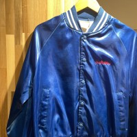 90s AUBURN sportswear ナイロンスタジャン　アメリカ製　ブルー　ラグラン　C436 | Vintage.City 古着屋、古着コーデ情報を発信