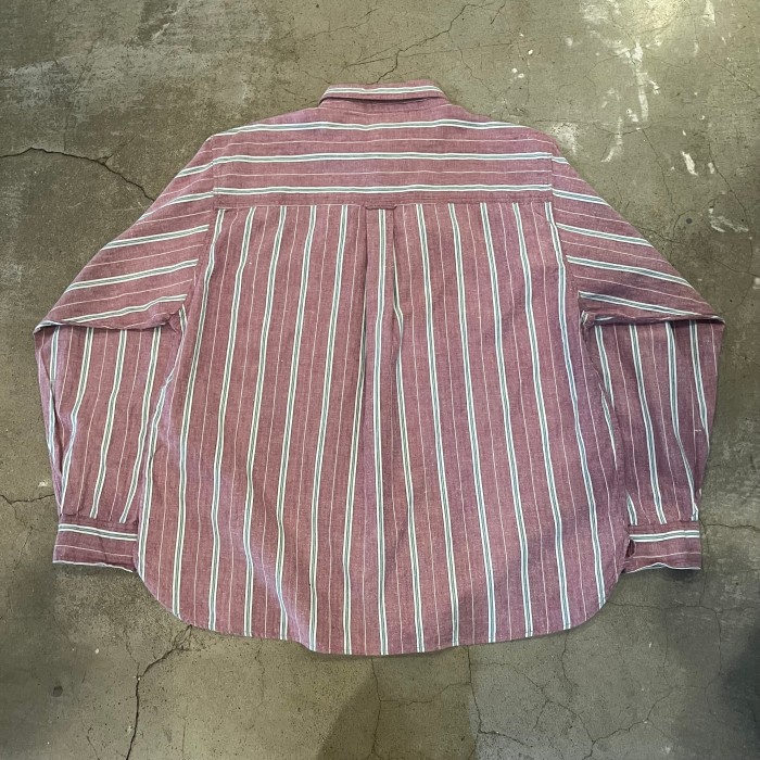 McGREGOR cotton stripe design BD shirt | Vintage.City 古着屋、古着コーデ情報を発信