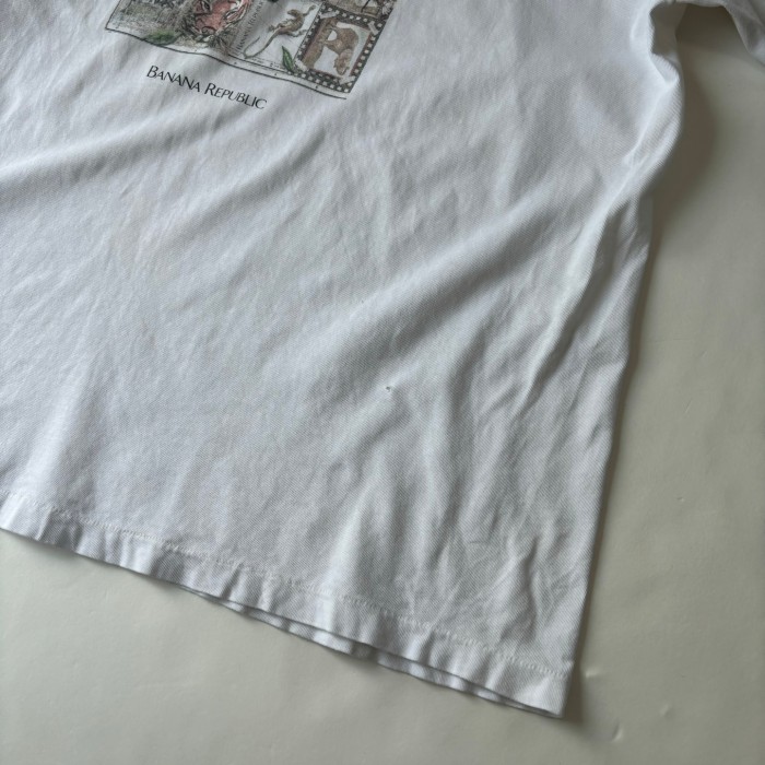 90's BANANA REPUBLIC Animal Pocket T-shirt | Vintage.City 古着屋、古着コーデ情報を発信