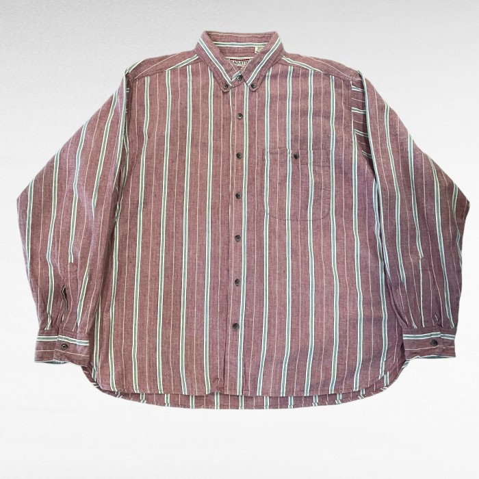 McGREGOR cotton stripe design BD shirt | Vintage.City 빈티지숍, 빈티지 코디 정보