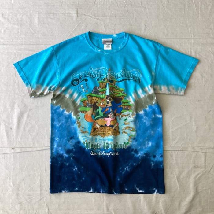 00’s splash mountain/スプラッシュマウンテン ディズニーTシャツ キャラクターTシャツ 古着 fc-1808 | Vintage.City 빈티지숍, 빈티지 코디 정보