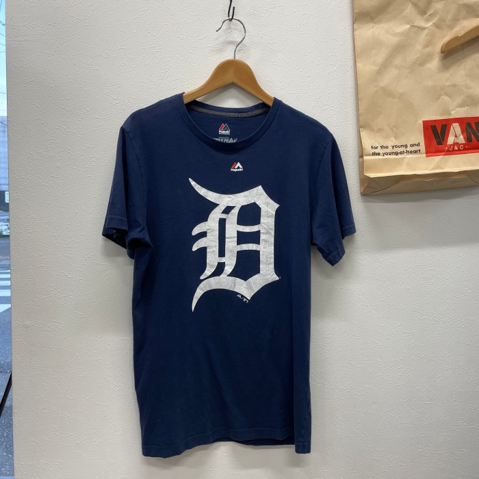 Majestic／MLB デトロイト・タイガース プリント Tシャツ | Vintage.City 빈티지숍, 빈티지 코디 정보