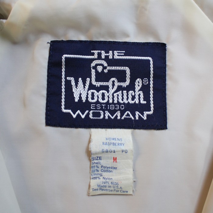 1980-90’S Woolrich Woman POLYESTER/COTTON MOUNTAIN JACKET ウールリッチ　ポリコットン　マウンテンジャケット | Vintage.City 빈티지숍, 빈티지 코디 정보