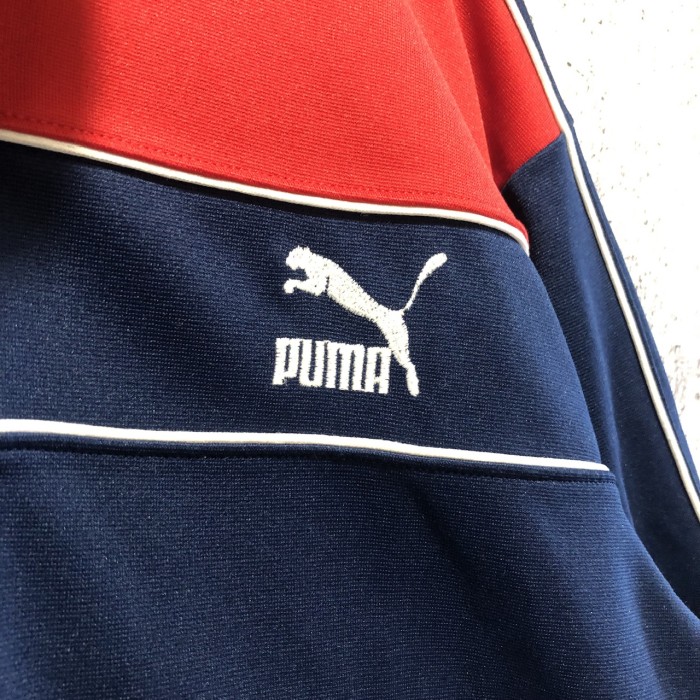 90s PUMA プーマ 刺繍ロゴ ワンポイント トラックジャケット | Vintage.City 古着屋、古着コーデ情報を発信