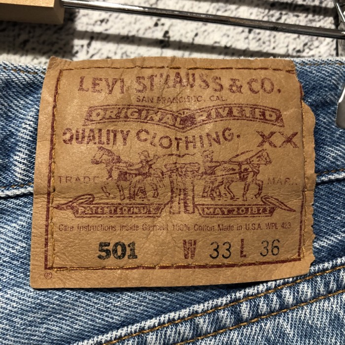 95年 USA製 Levis リーバイス 501 W33×L36 ボタン裏552 | Vintage.City 古着屋、古着コーデ情報を発信