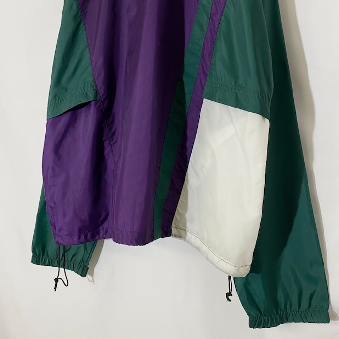 90s NIKE 銀タグ ナイロンジャケット 紫 緑 白 M | Vintage.City 古着屋、古着コーデ情報を発信