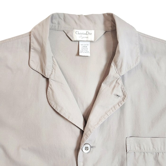 Christian Dior / Cotton Pajama Shirt | Vintage.City 古着屋、古着コーデ情報を発信