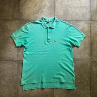 80s izod lacoste ポロシャツ USA製 L ターコイズグリーン | Vintage.City 古着屋、古着コーデ情報を発信
