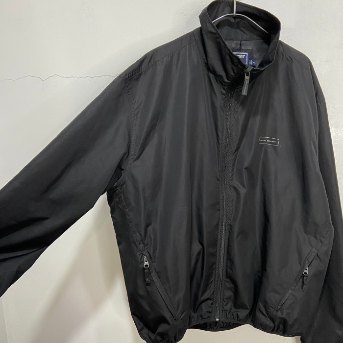 90s POLOSPORT ラルフローレン　ワンポイントロゴジャケット　黒　XL | Vintage.City 古着屋、古着コーデ情報を発信
