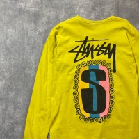 stussy　ステューシー　Sロゴ　バックプリント　Tシャツ　ロンT | Vintage.City 古着屋、古着コーデ情報を発信