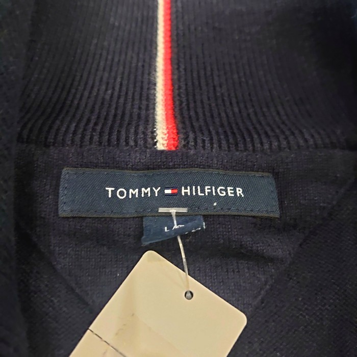 Tommy Hilfiger half zip knit | Vintage.City 빈티지숍, 빈티지 코디 정보
