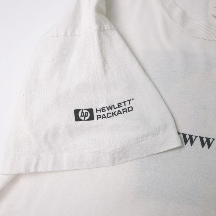 90s HP ヒューレットパッカード ヴィンテージTシャツ 企業物 Hewlett Packard Vintage T Shirt シングルステッチ | Vintage.City 빈티지숍, 빈티지 코디 정보