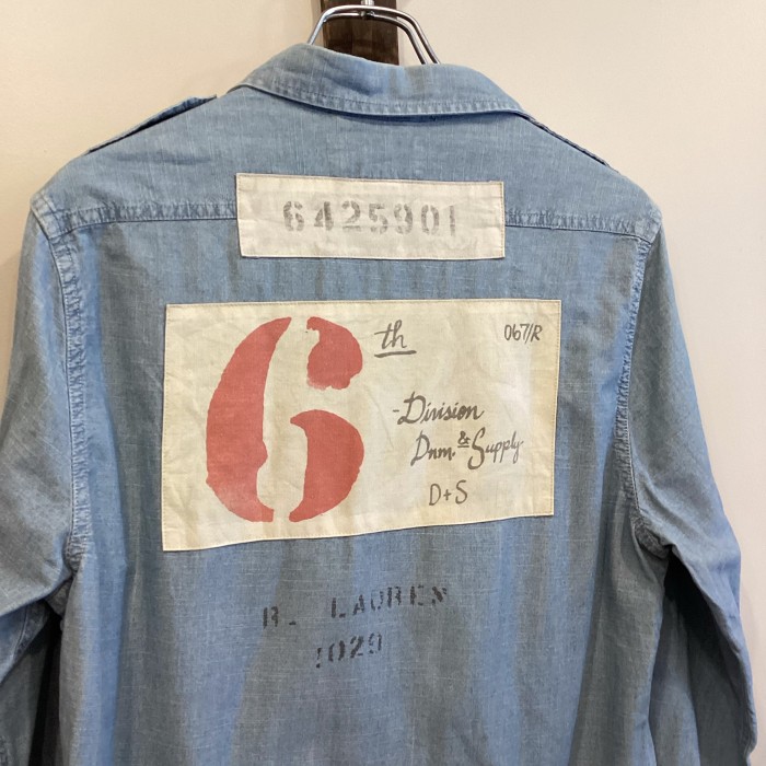 【RALPH LAUREN】DENIM&SUPPLY REMAKE WORK SHIRT sizeS | Vintage.City 古着屋、古着コーデ情報を発信