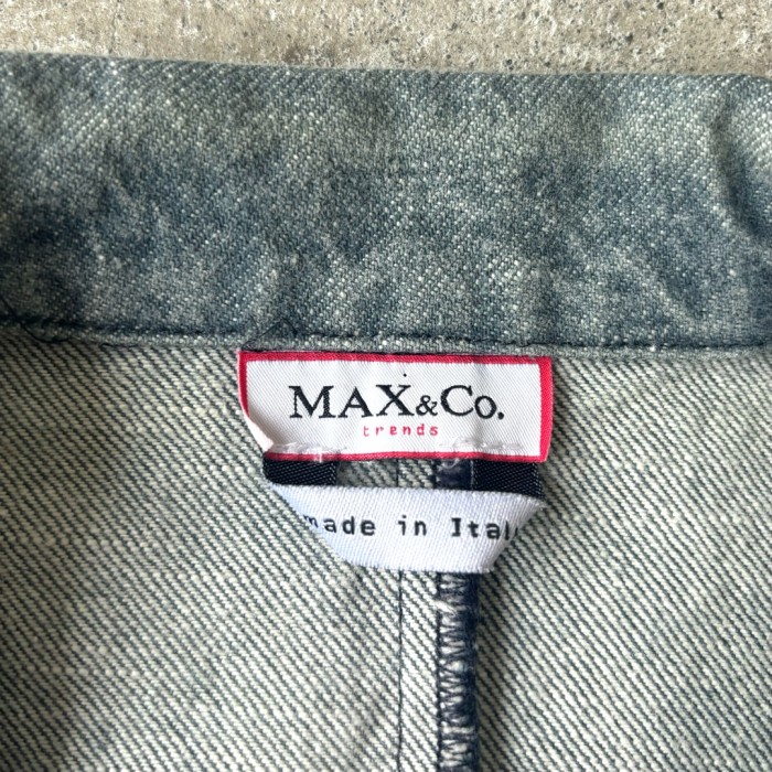 MAX&Co デニムジャケット イタリア製 #376 | Vintage.City 古着屋、古着コーデ情報を発信