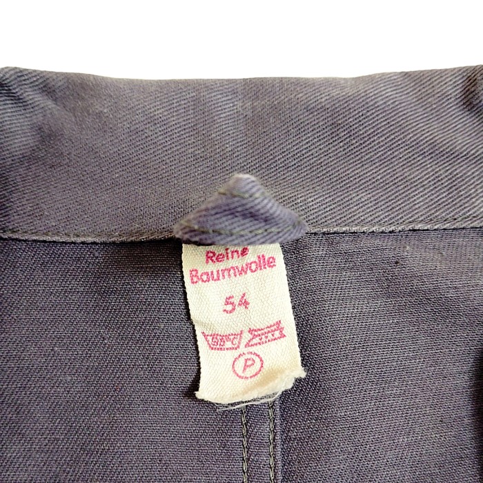 EURO / Change Buttons Cotton Twill Work Coat | Vintage.City Vintage Shops, Vintage Fashion Trends