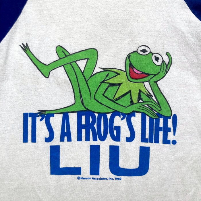 80’s “Kermit the Frog” Vintage Print Tee | Vintage.City 古着屋、古着コーデ情報を発信