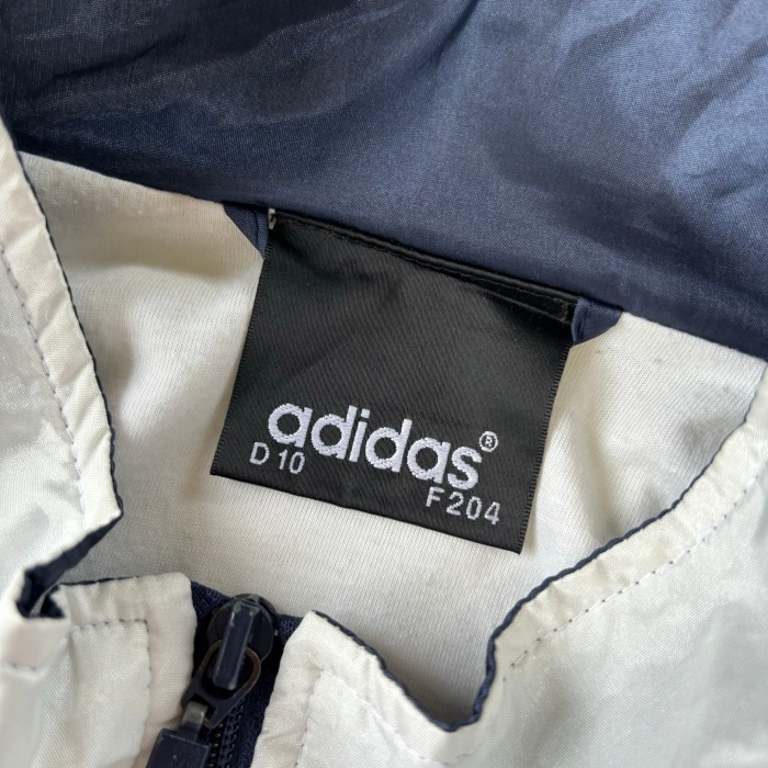 adidas Nylon Jacket アディダス ロゴ刺繍 ナイロンジャケット | Vintage.City 古着屋、古着コーデ情報を発信