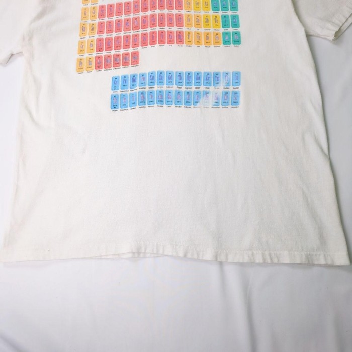 90s Hanes 原子記号 ヴィンテージTシャツ シングルステッチ ヘインズ Periodic Table Vintage Made In USA | Vintage.City 古着屋、古着コーデ情報を発信