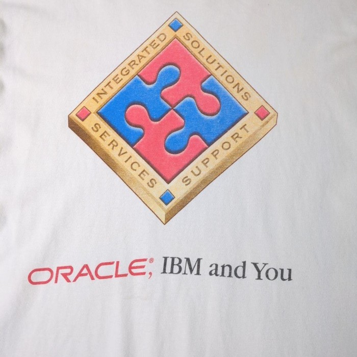 90s 00s ヘインズ IBM ORACLE ヴィンテージTシャツ IT 企業物 Hanes Vintage Enterprise T Shirt | Vintage.City 古着屋、古着コーデ情報を発信