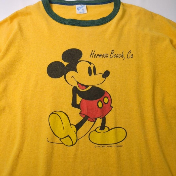 90s Velva Sheen ミッキー ヴィンテージTシャツ リンガー Disney Mickey Mouse Vintage | Vintage.City 古着屋、古着コーデ情報を発信