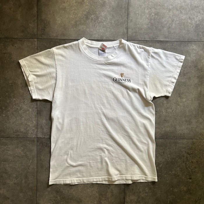 90s フルーツオブザルーム 企業tシャツ ギネスビール ホワイト M | Vintage.City 古着屋、古着コーデ情報を発信