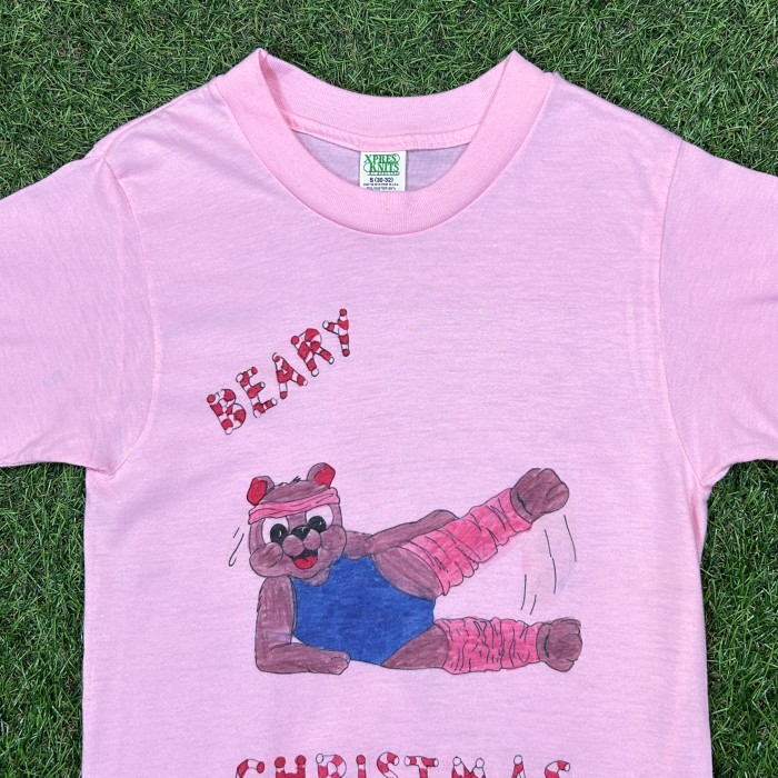 【Lady's】80s BEARY CHRISTMAS ピンク 半袖 Tシャツ / Made In USA Vintage ヴィンテージ 古着 ティーシャツ T-Shirts アニマル | Vintage.City Vintage Shops, Vintage Fashion Trends