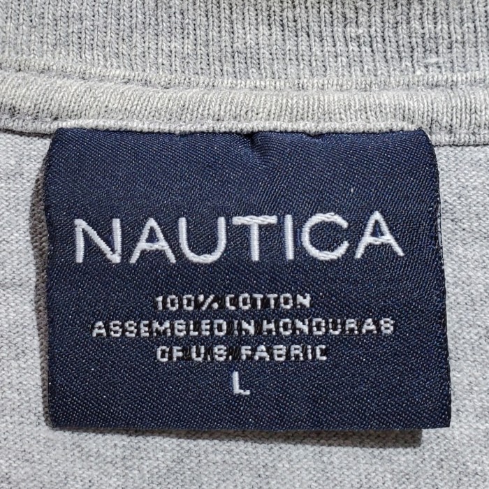 nautica ノーティカ アメリカ製usaロゴバクプリティーシャツt古着グレー | Vintage.City 빈티지숍, 빈티지 코디 정보