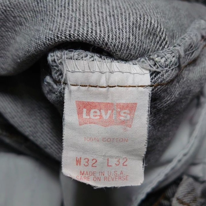 Levi's 80s 89年 506 ブラックデニムパンツ MADE IN USA | Vintage.City 古着屋、古着コーデ情報を発信