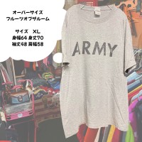 オーバーサイズ　ARMYTシャツ　フルーツオブザルーム | Vintage.City 빈티지숍, 빈티지 코디 정보