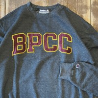 Champion スウェット BPCC カレッジ トレーナー  刺繍 ロゴ ワッペン チャンピオン L グレー | Vintage.City 古着屋、古着コーデ情報を発信